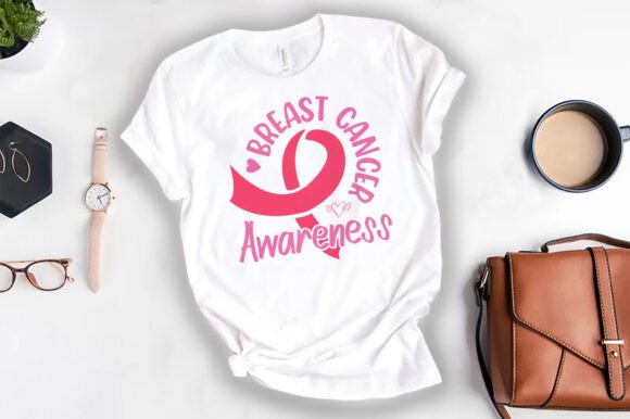 Breast Cancer Awareness T-shirt Printing: Graphics for Crafts