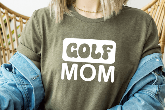 Golf Mom SVG & PNG: Graphics for T-Shirt Designs