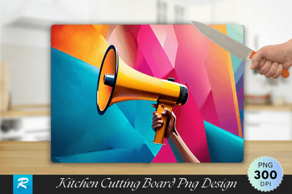 Holding Megaphone Cutting Board Design Review