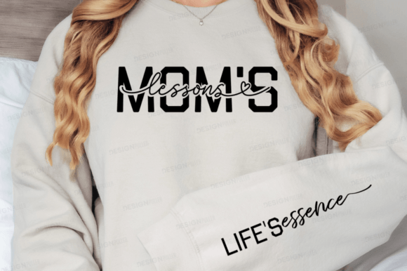 Lifes Essence Mom SVG: Graphics for T-Shirt Designs