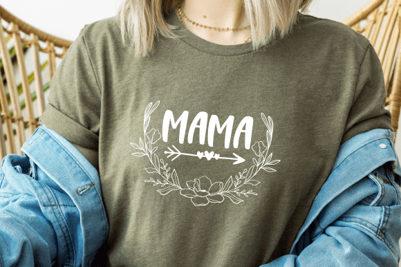 Mama Floral Graphics for T-Shirt Designs & Blogs