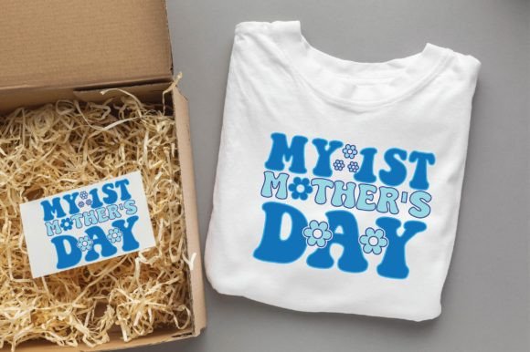 My 1st Mothers Day Mom: Graphics for T-Shirt Designs