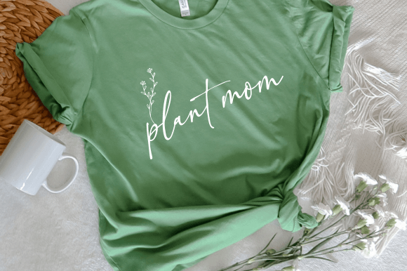 Plant Mom SVG: Graphics for T-Shirt Designs & Branding