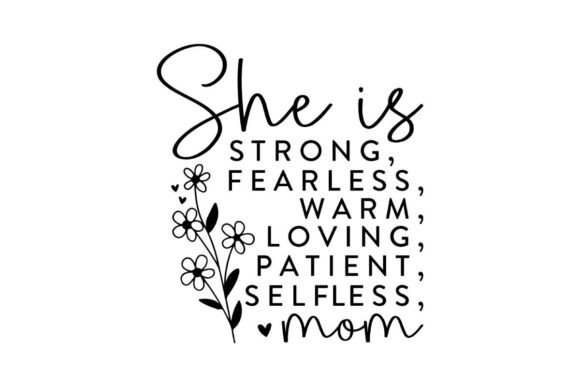 She is Strong SVG: Bold Graphics for T-Shirt Designs