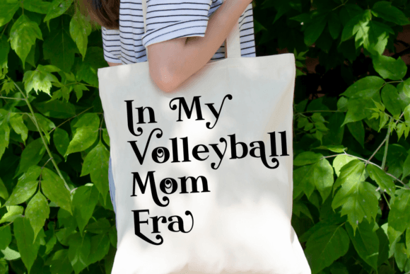 Volleyball Mom SVG: Graphics for T-Shirt Designs